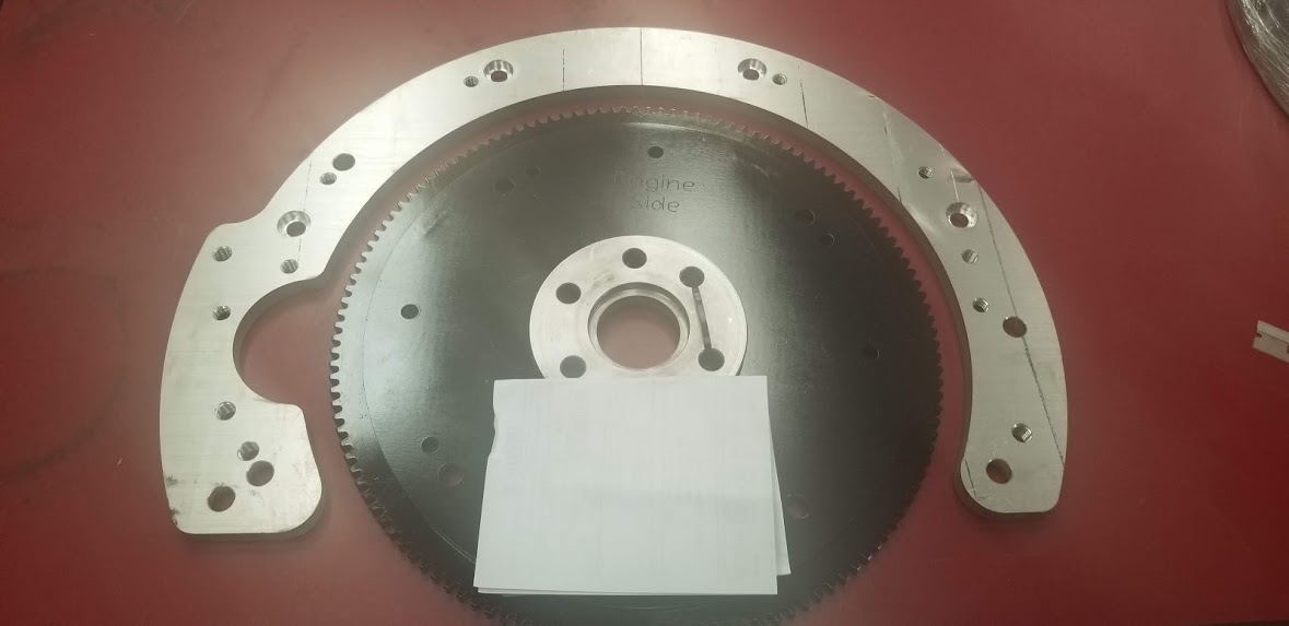 20180816_125123 SMALL BLOCK TO BIG BLOCK ADAPTER 8 BOLT CRANK CRT