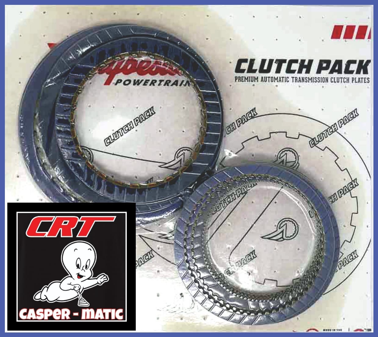 CLUTCH KIT RAYBESTOS BLUES CRT